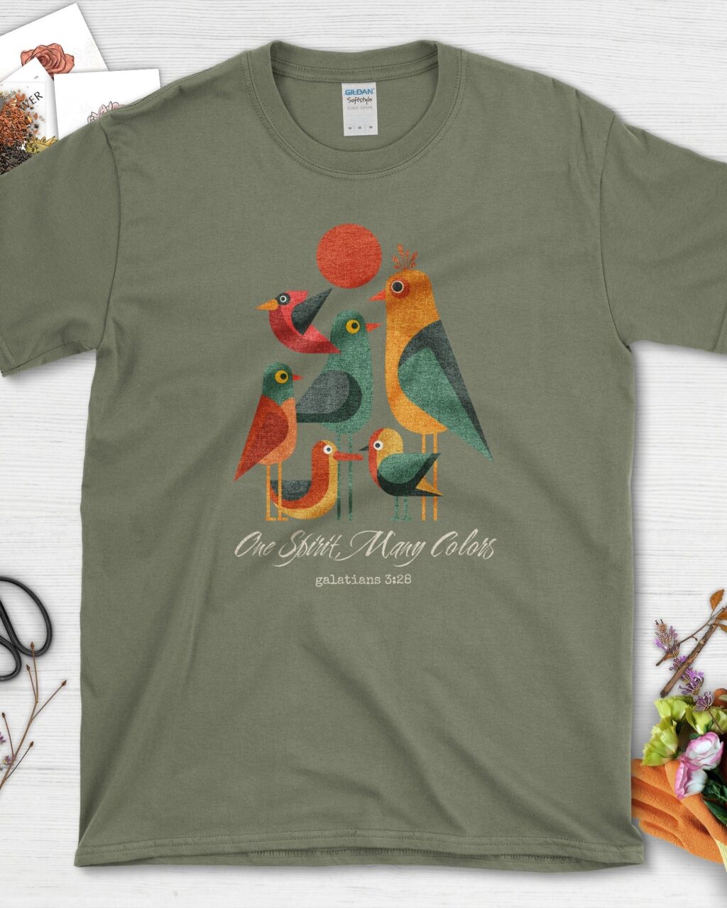 Alternative view of One Spirit Many Colors T-Shirt