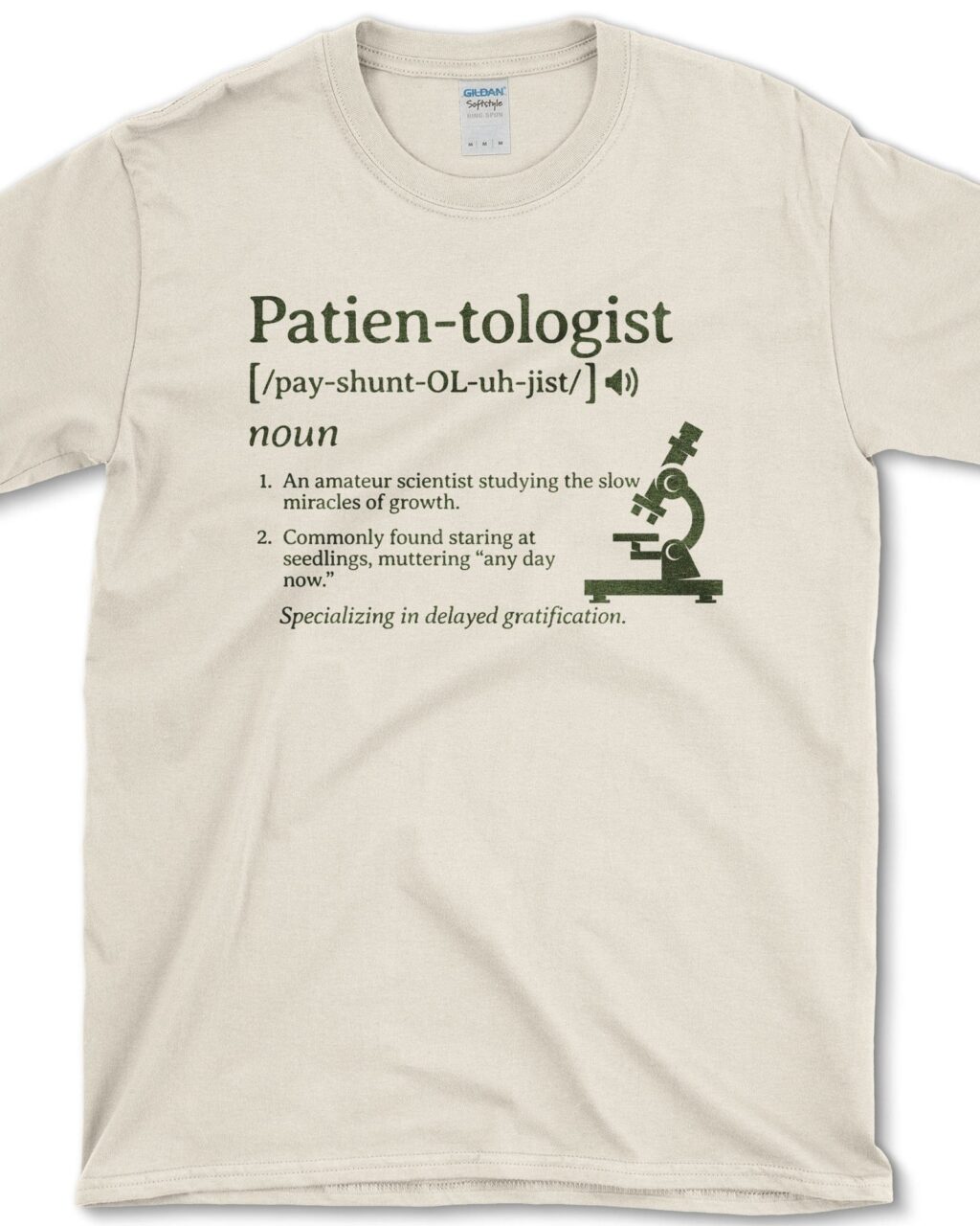 Alternative view of Patien-tologist T-Shirt