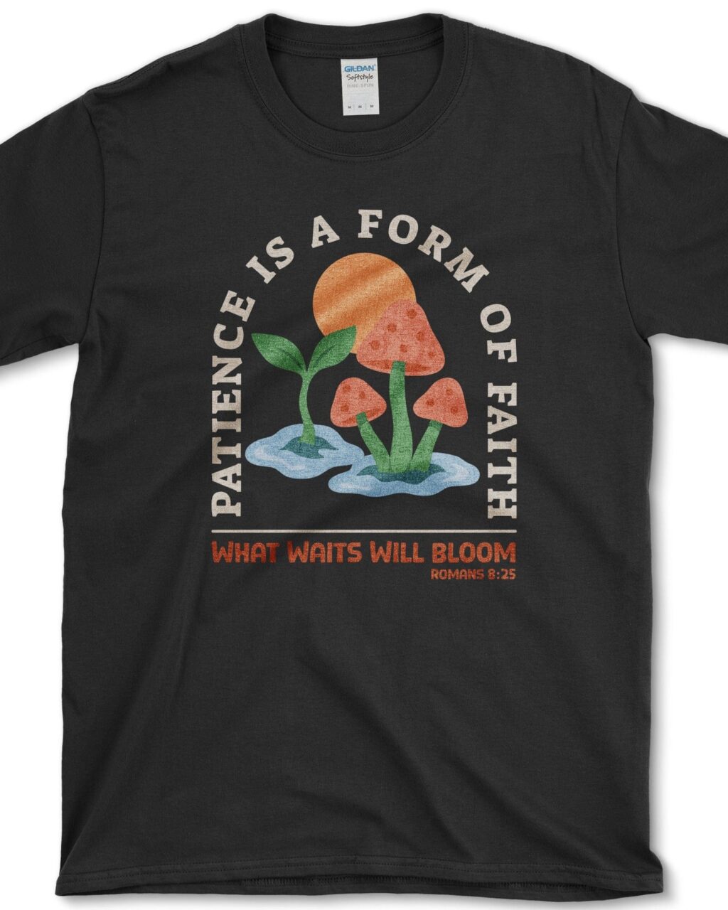 Alternative view of Patience Form of Faith T-Shirt