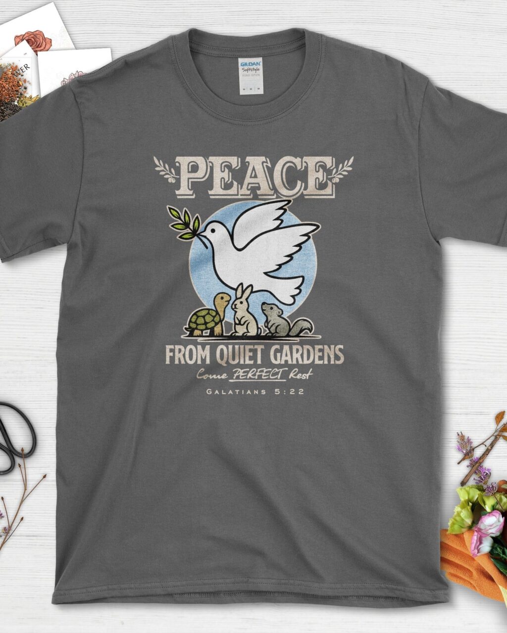 Peace From Quiet Gardens T-Shirt