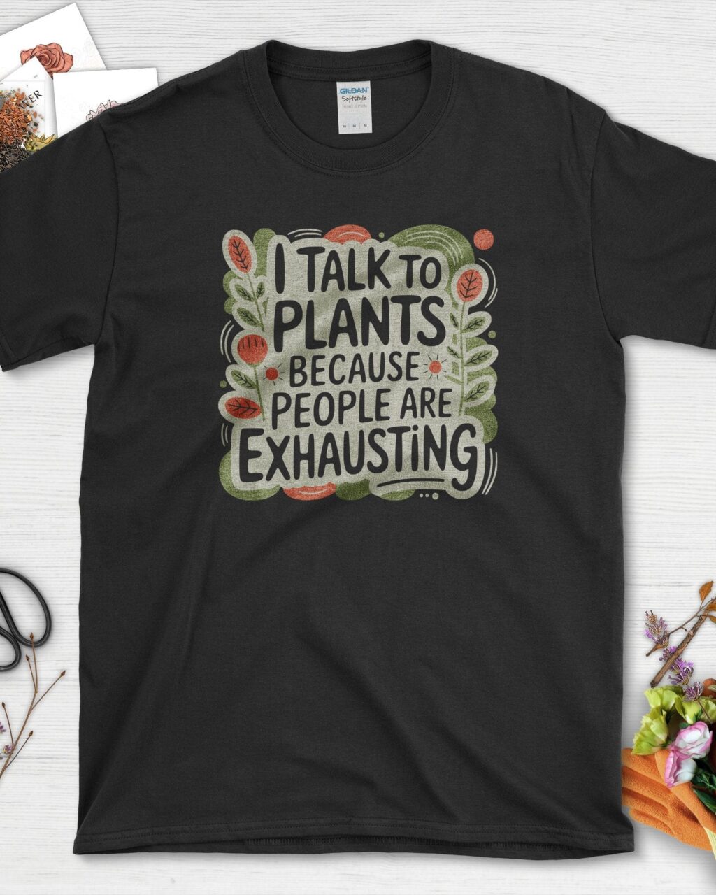 Alternative view of People Are Exhausting T-Shirt