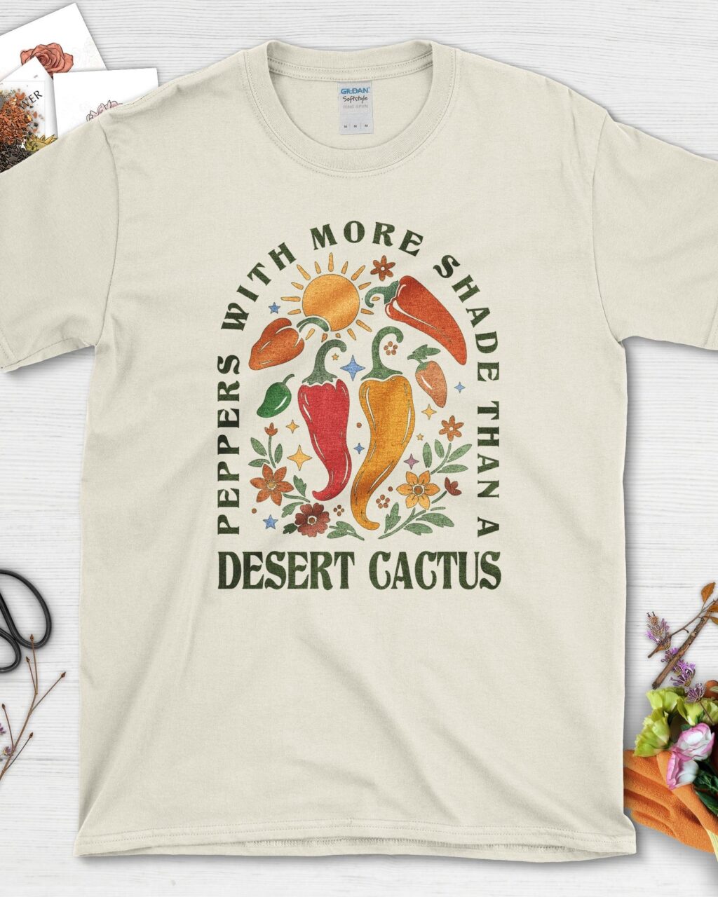 Alternative view of Peppers More Shade than Cactus T-Shirt