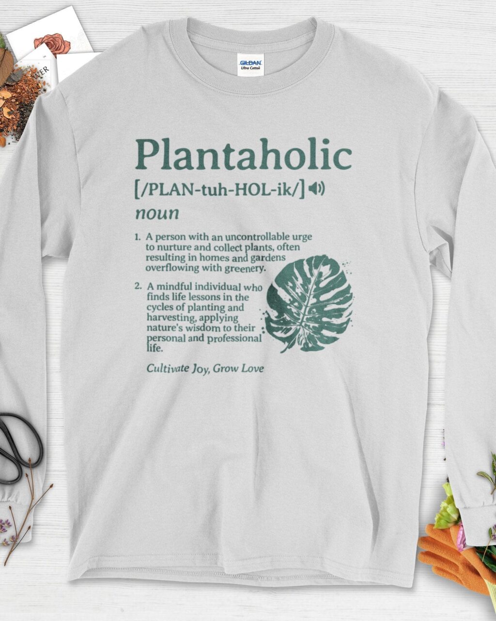 Alternative view of Plantaholic Definition Long Sleeve