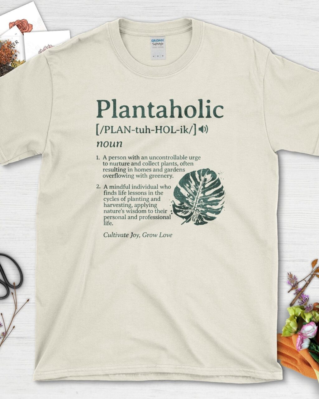 Alternative view of Plantaholic Definition T-Shirt