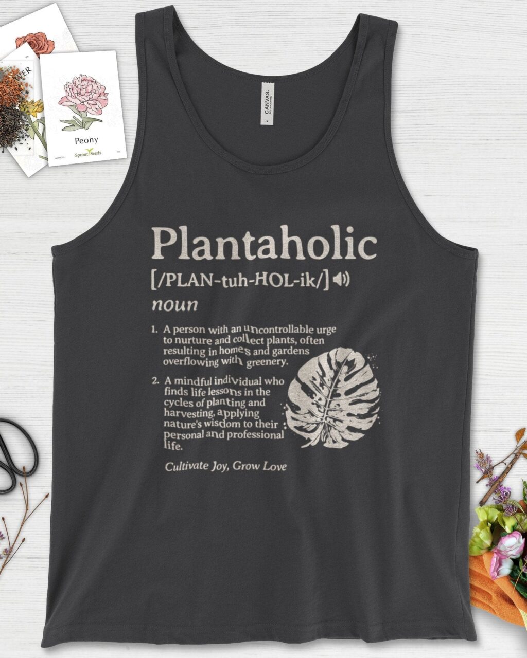 Plantaholic Definition Tank Top