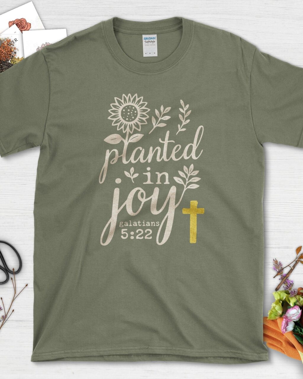 Alternative view of Planted in Joy T-Shirt