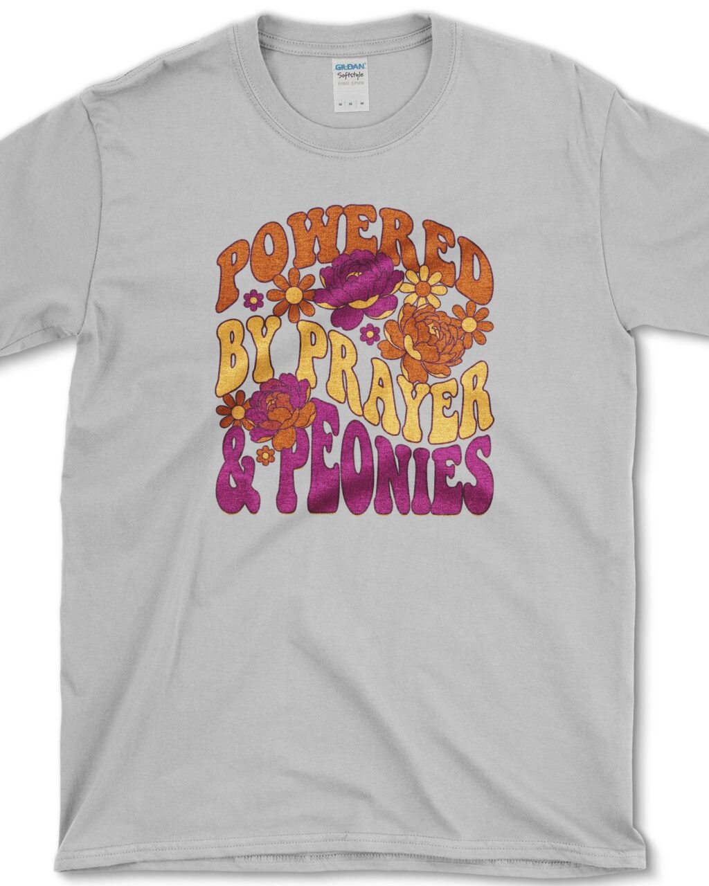 Alternative view of Prayer And Peonies T-Shirt
