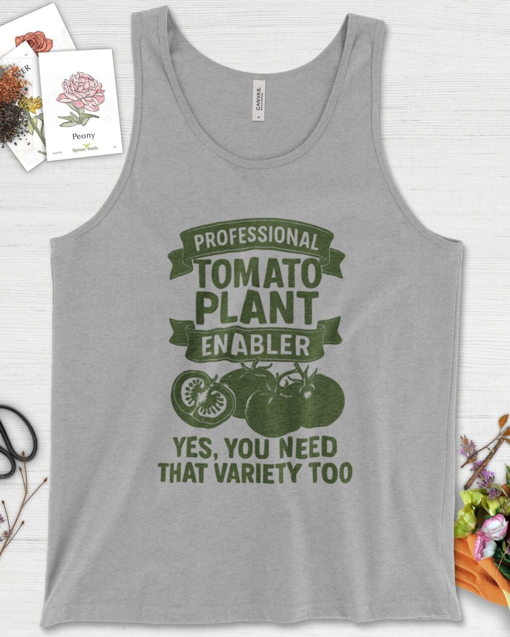 Professional Tomato Plant Enabler Tank Top