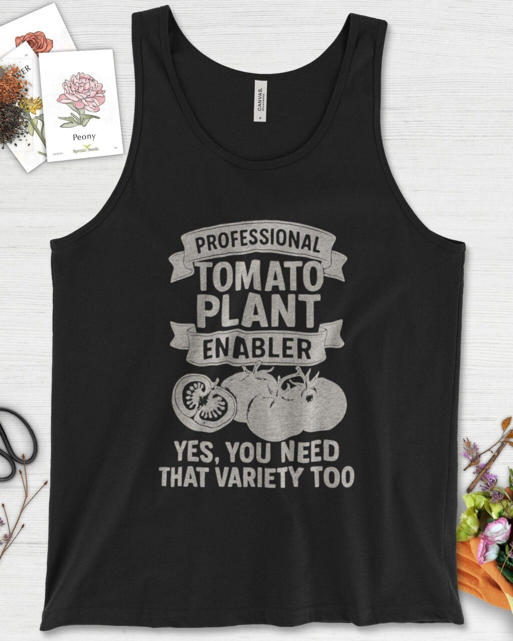 Alternative view of Professional Tomato Plant Enabler Tank Top