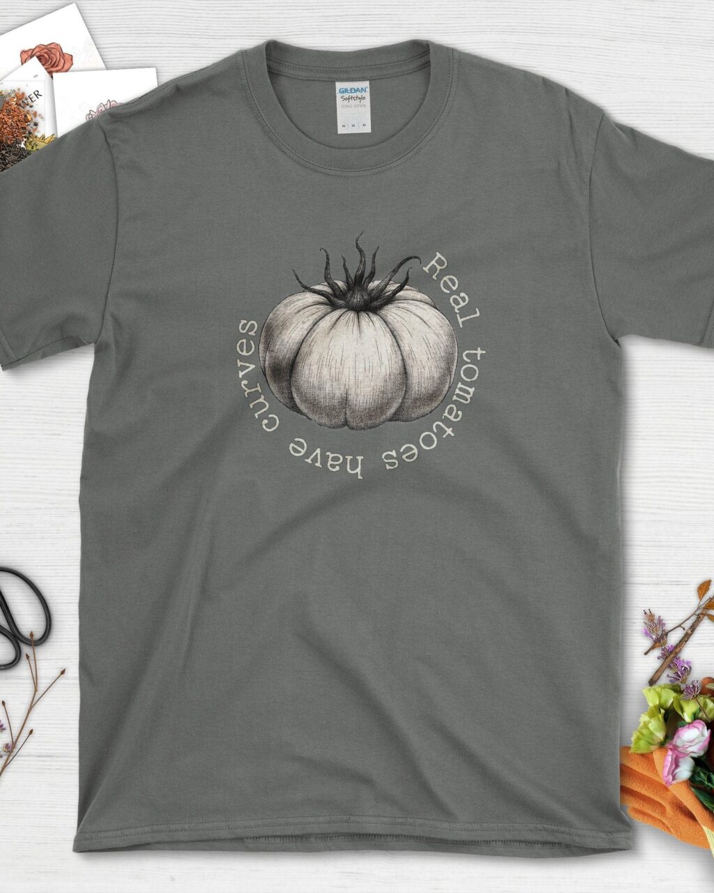 Real Tomatoes Have Curves T-Shirt