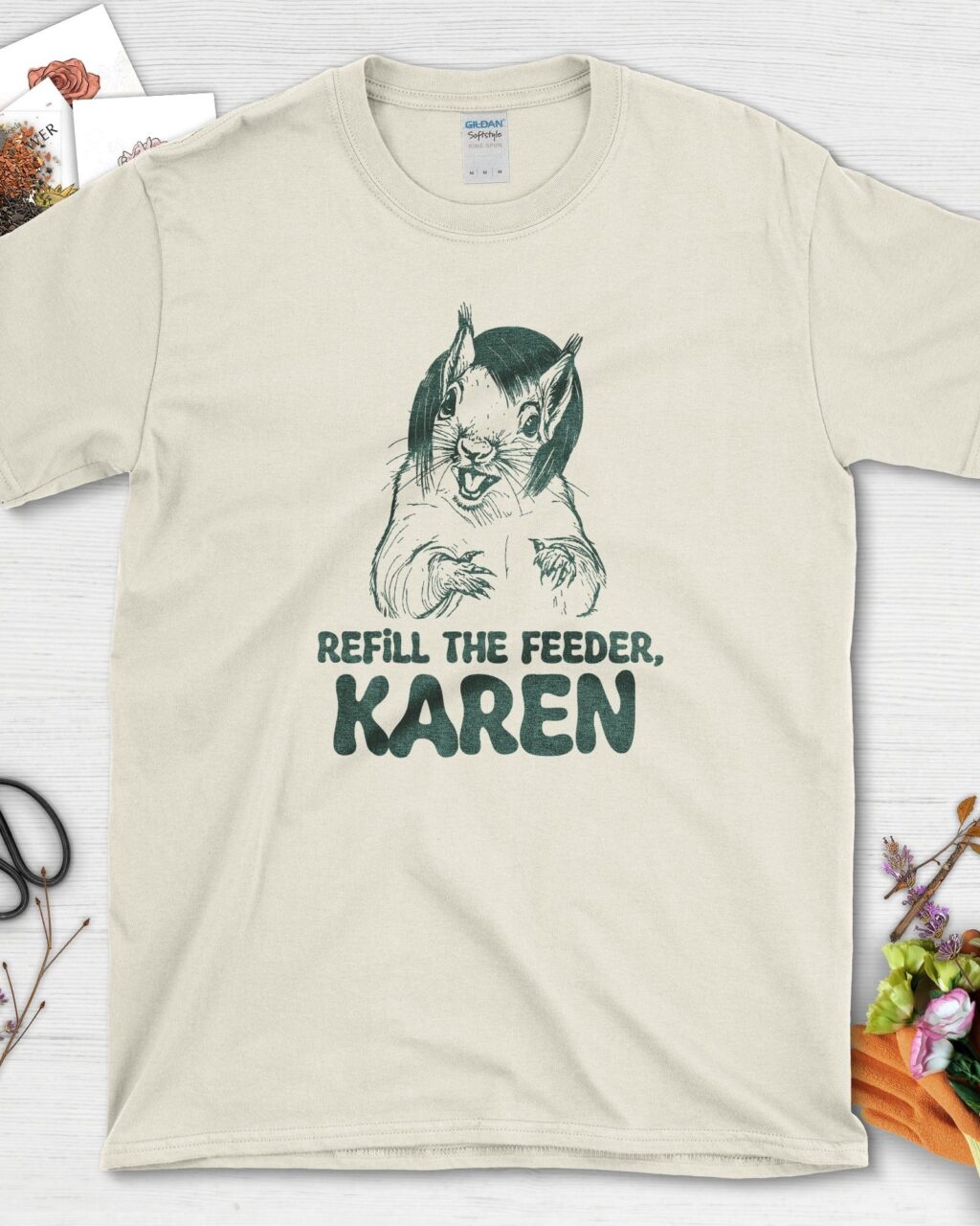 Refill Feeder Karen Squirrel T-Shirt