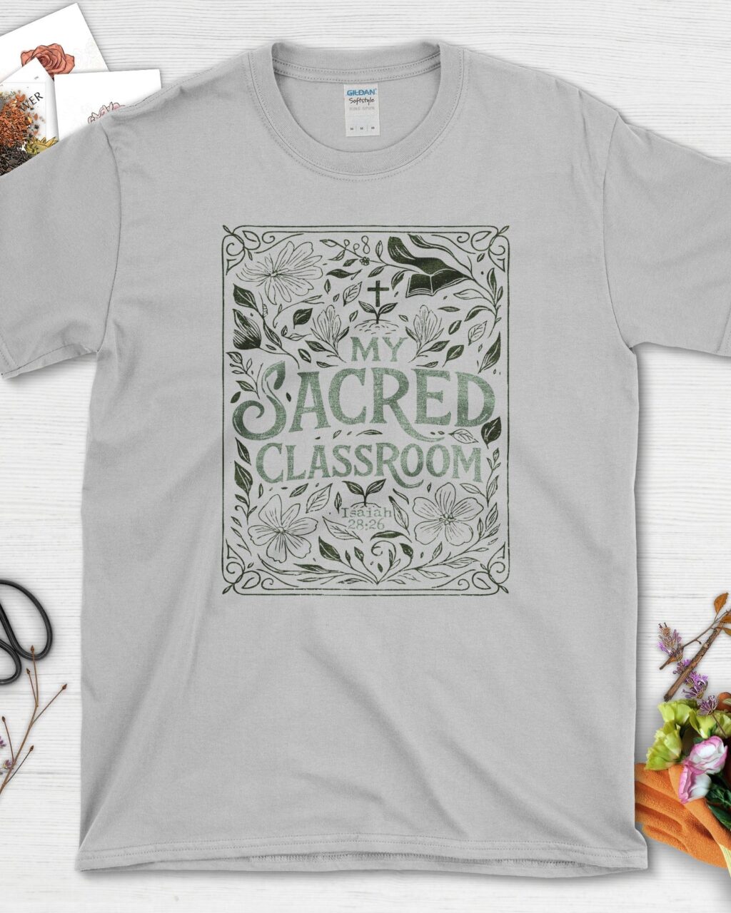 Alternative view of Sacred Classroom T-Shirt