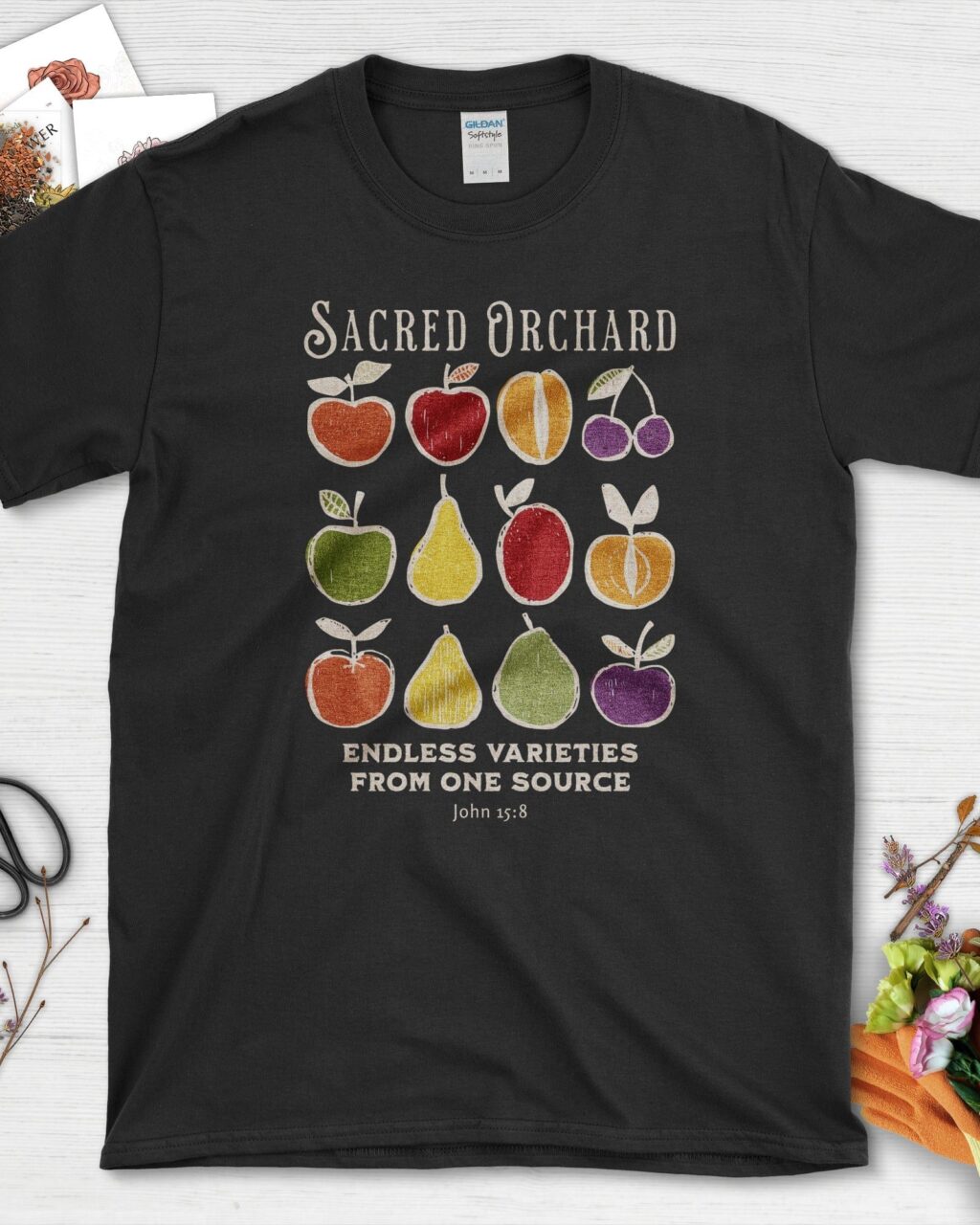 Alternative view of Sacred Orchard T-Shirt