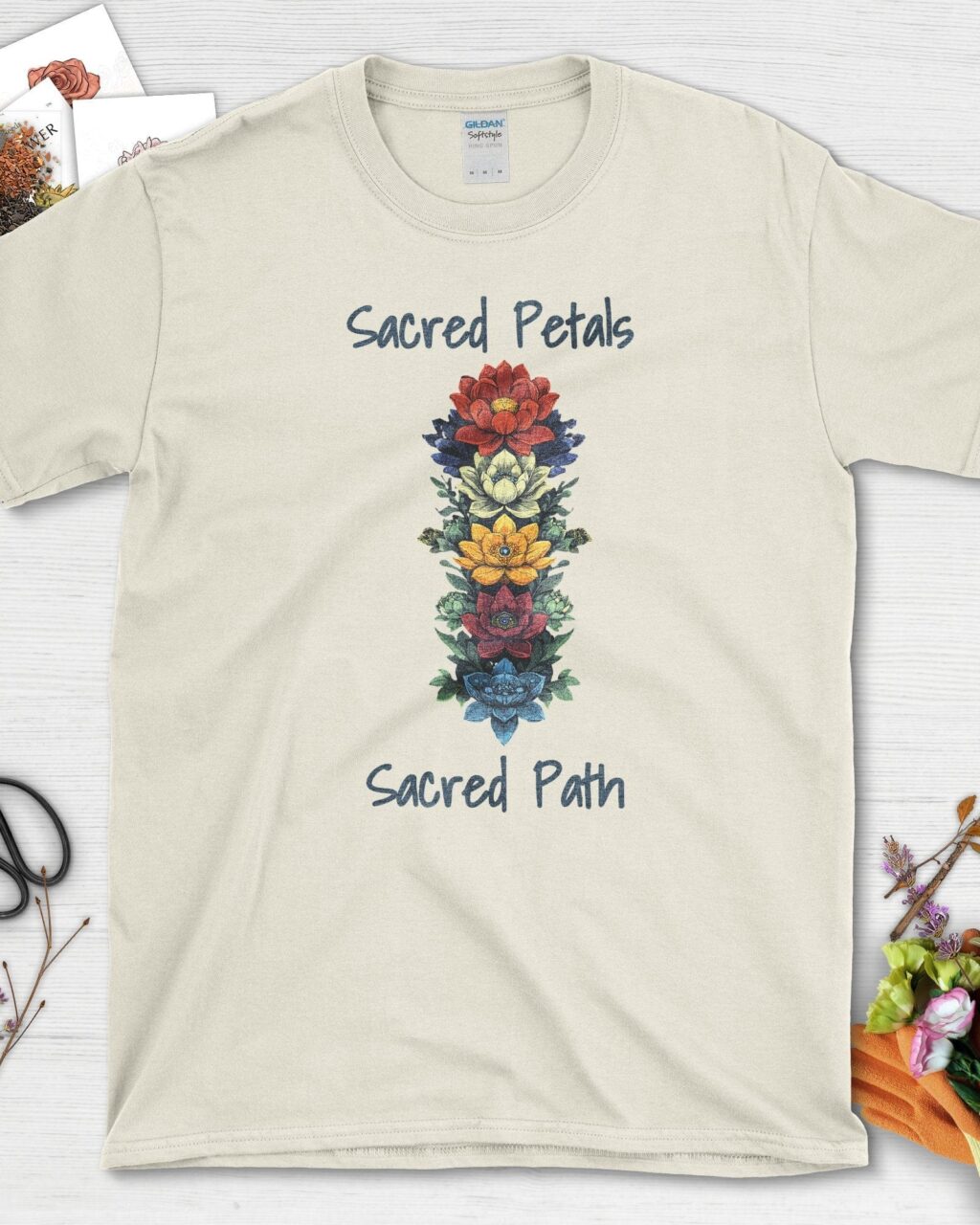 Sacred Petals Sacred Path T-Shirt
