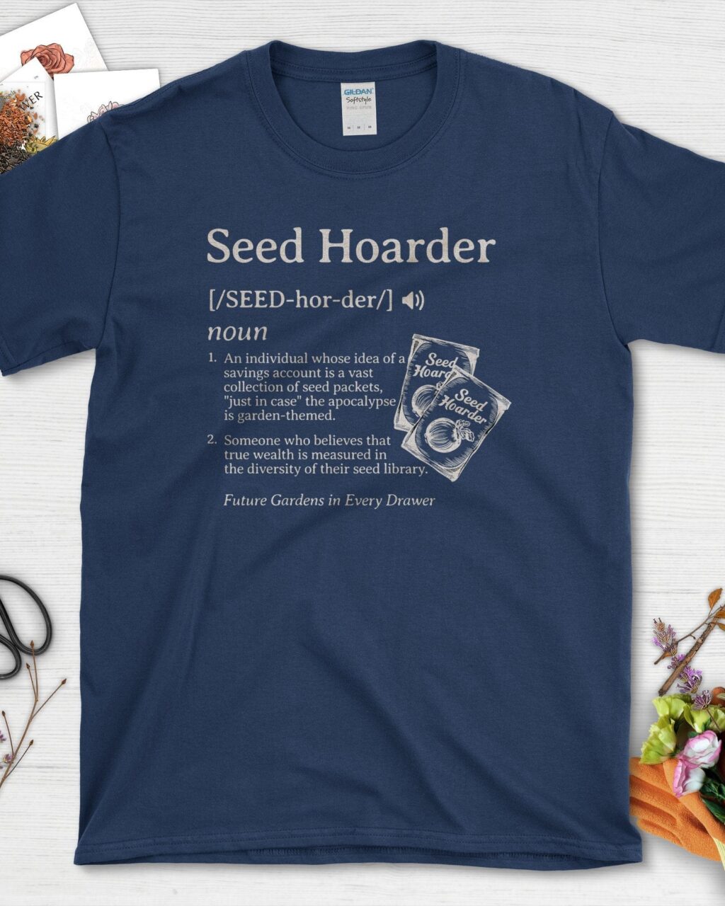 Seed Hoarder Definition T-Shirt