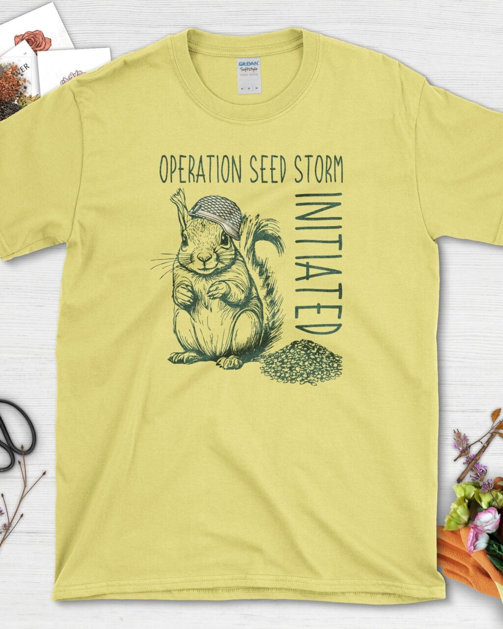 Seed Storm Squirrel T-Shirt