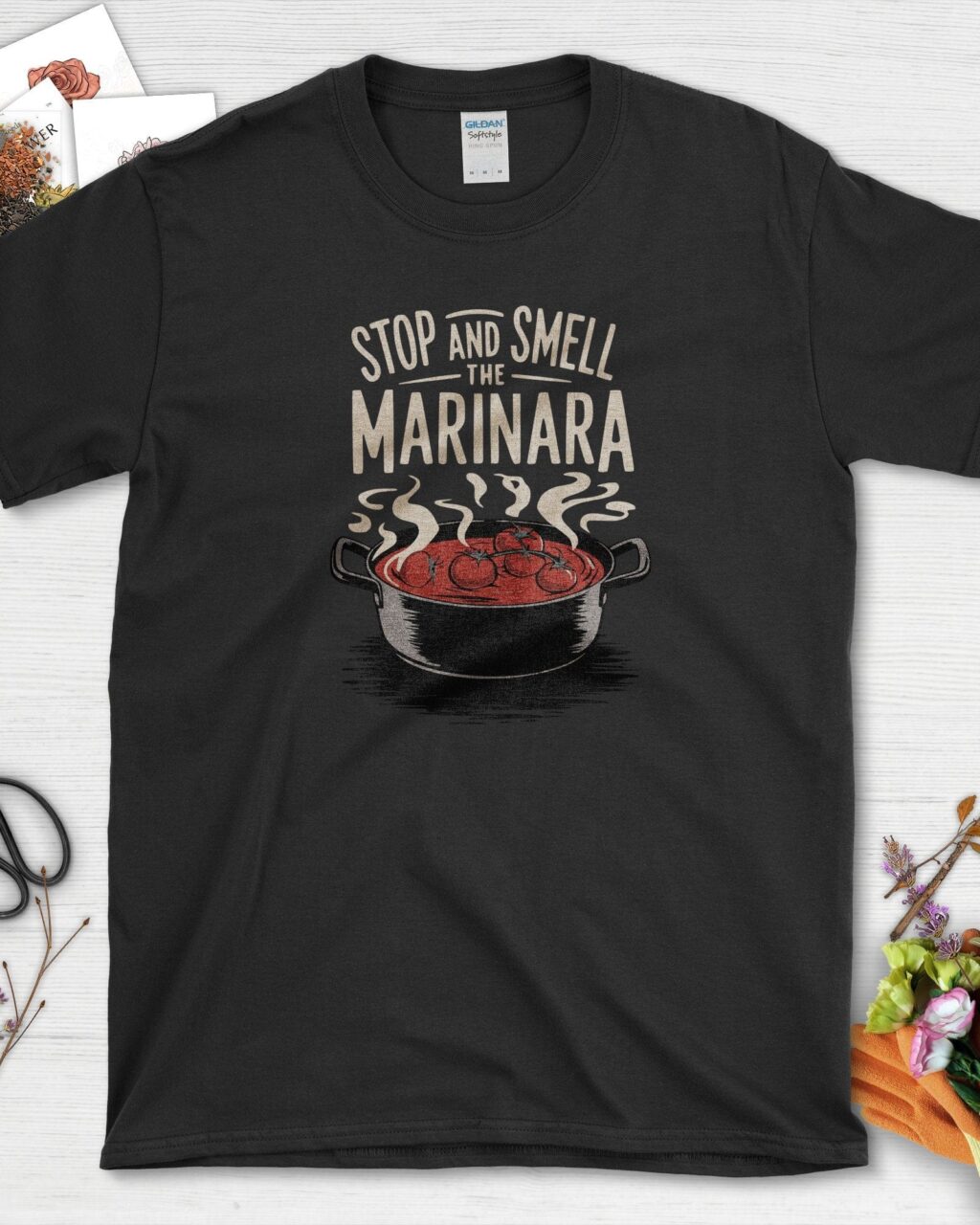 Alternative view of Smell The Marinara T-Shirt
