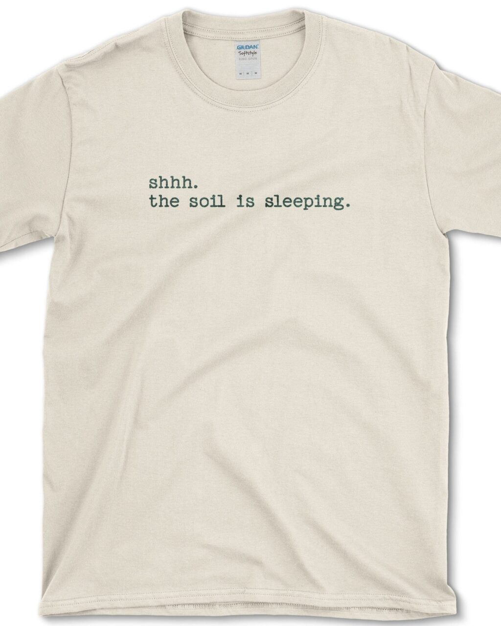 Alternative view of Soil is Sleeping T-Shirt