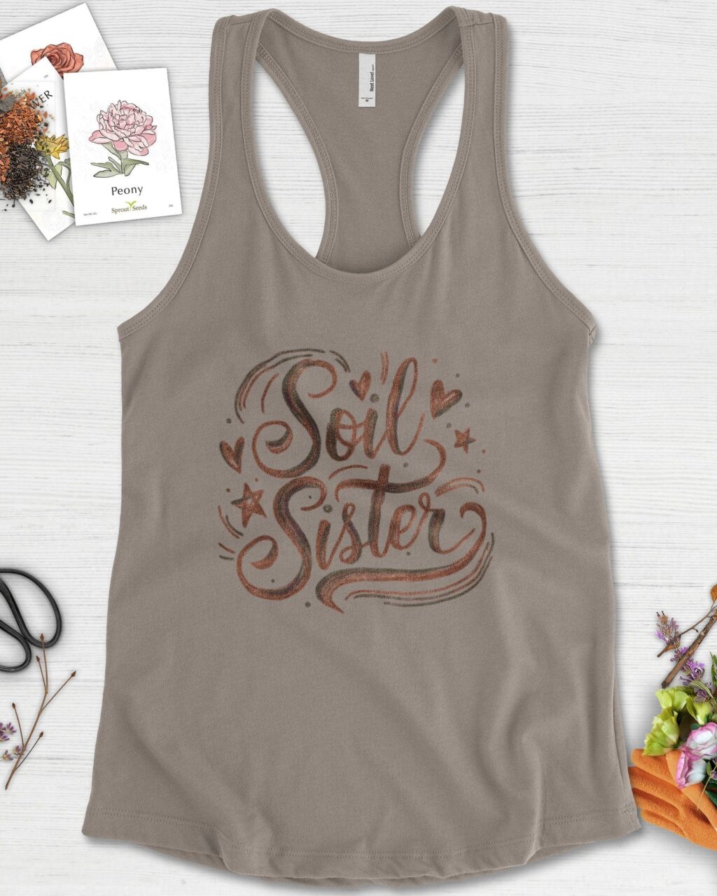 Soil Sister Garden Racerback