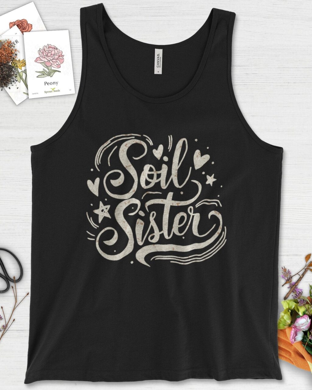 Alternative view of Soil Sister Garden Tank Top