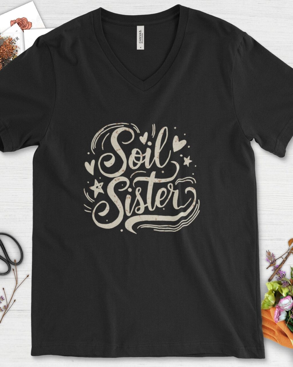 Soil Sister Garden V-Neck