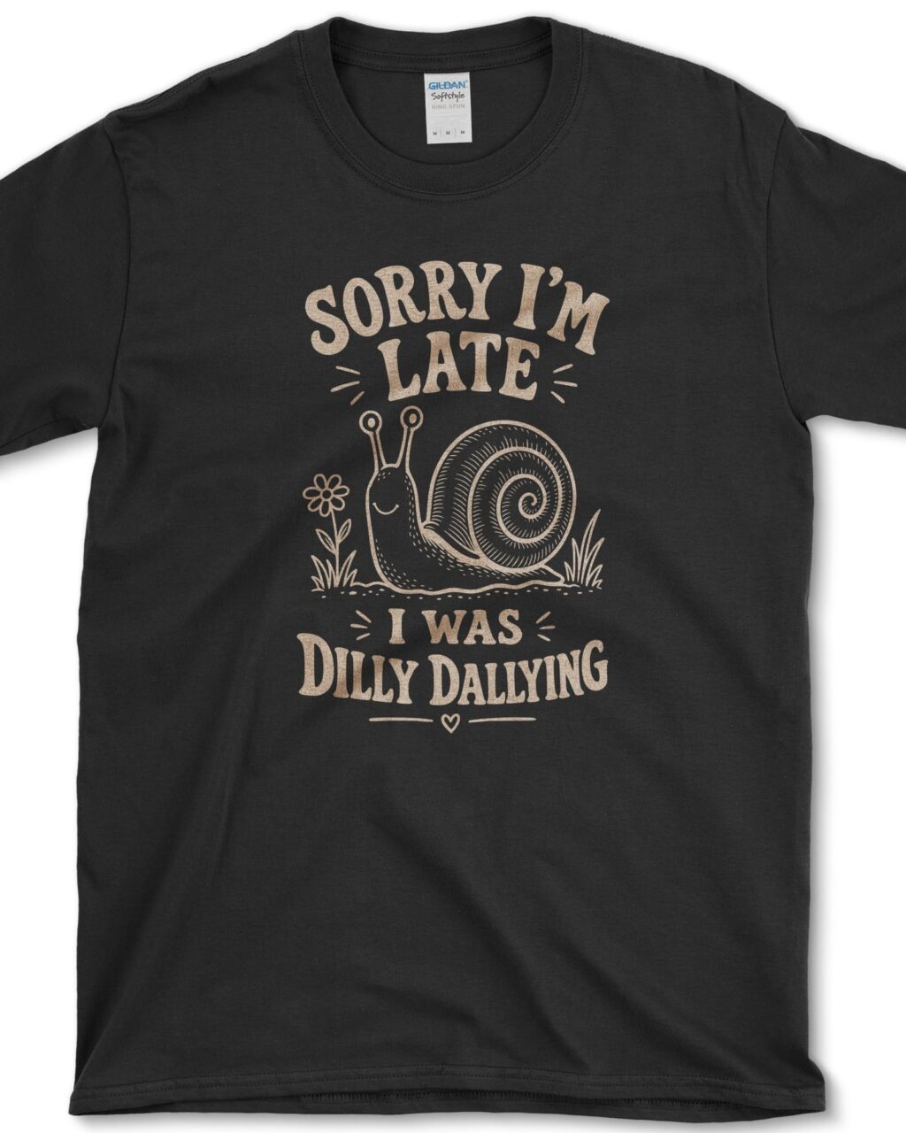 Alternative view of Sorry I'm Late T-Shirt