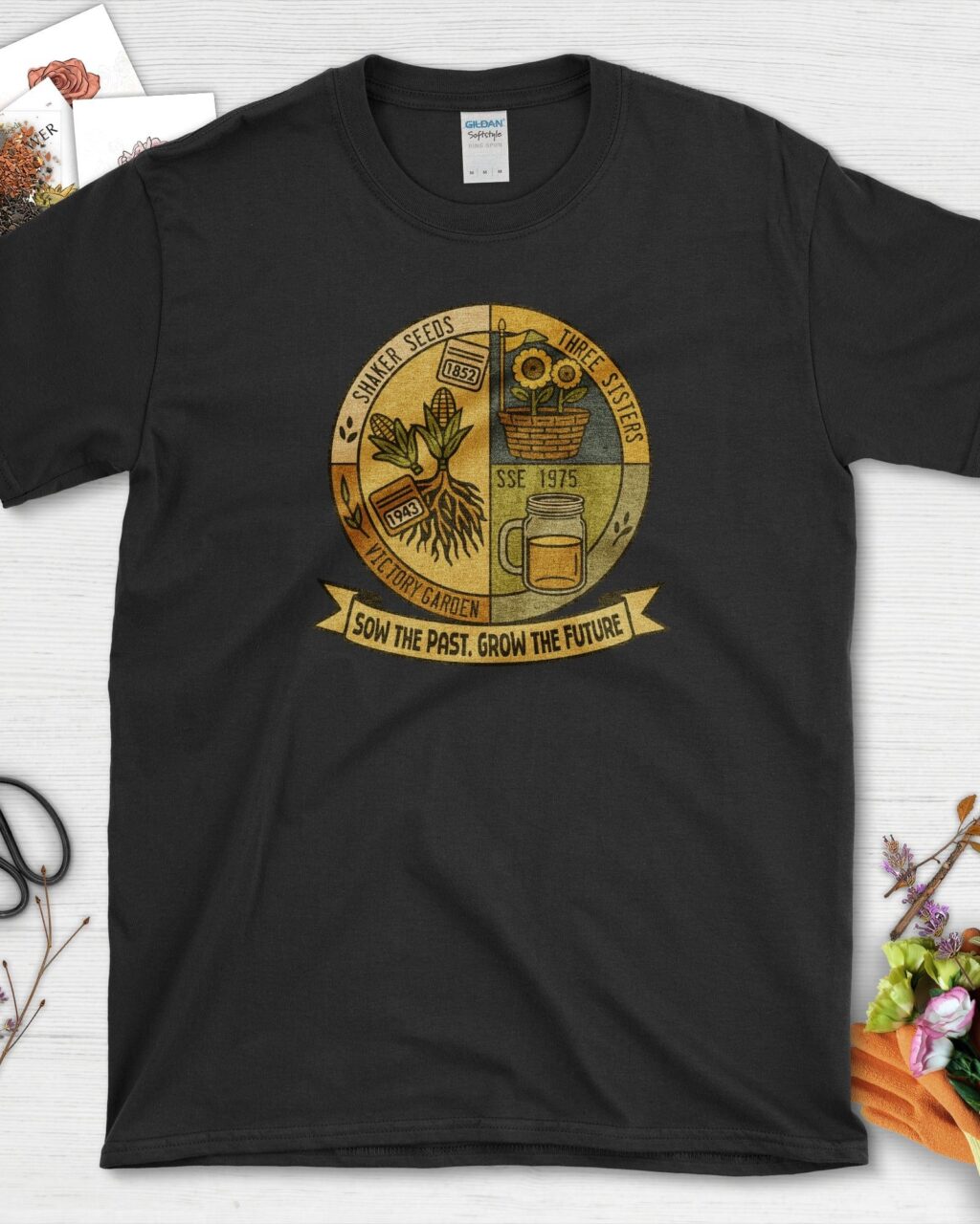 Alternative view of Sow the Past T-Shirt