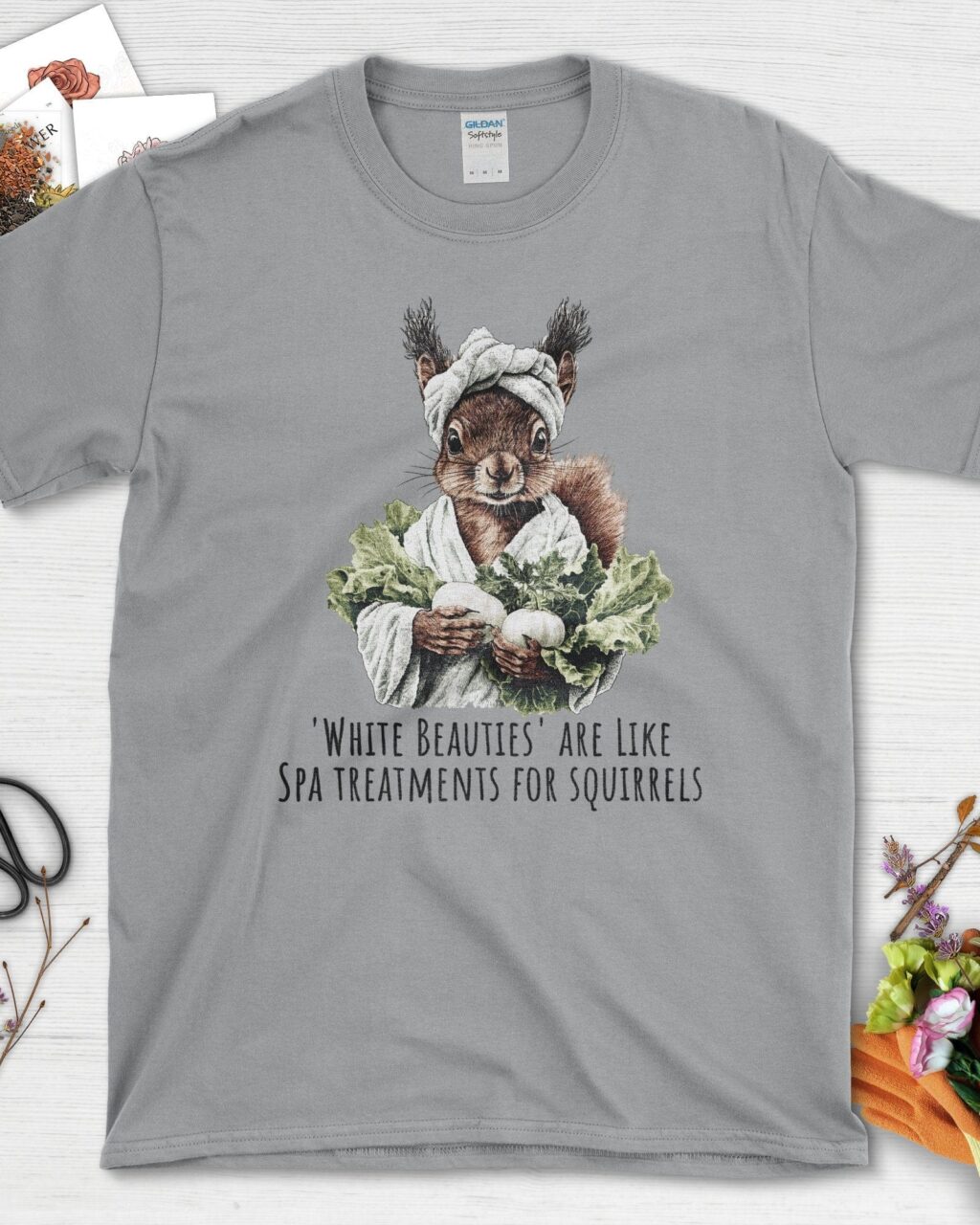 Alternative view of Spa Treatments Squirrel T-Shirt