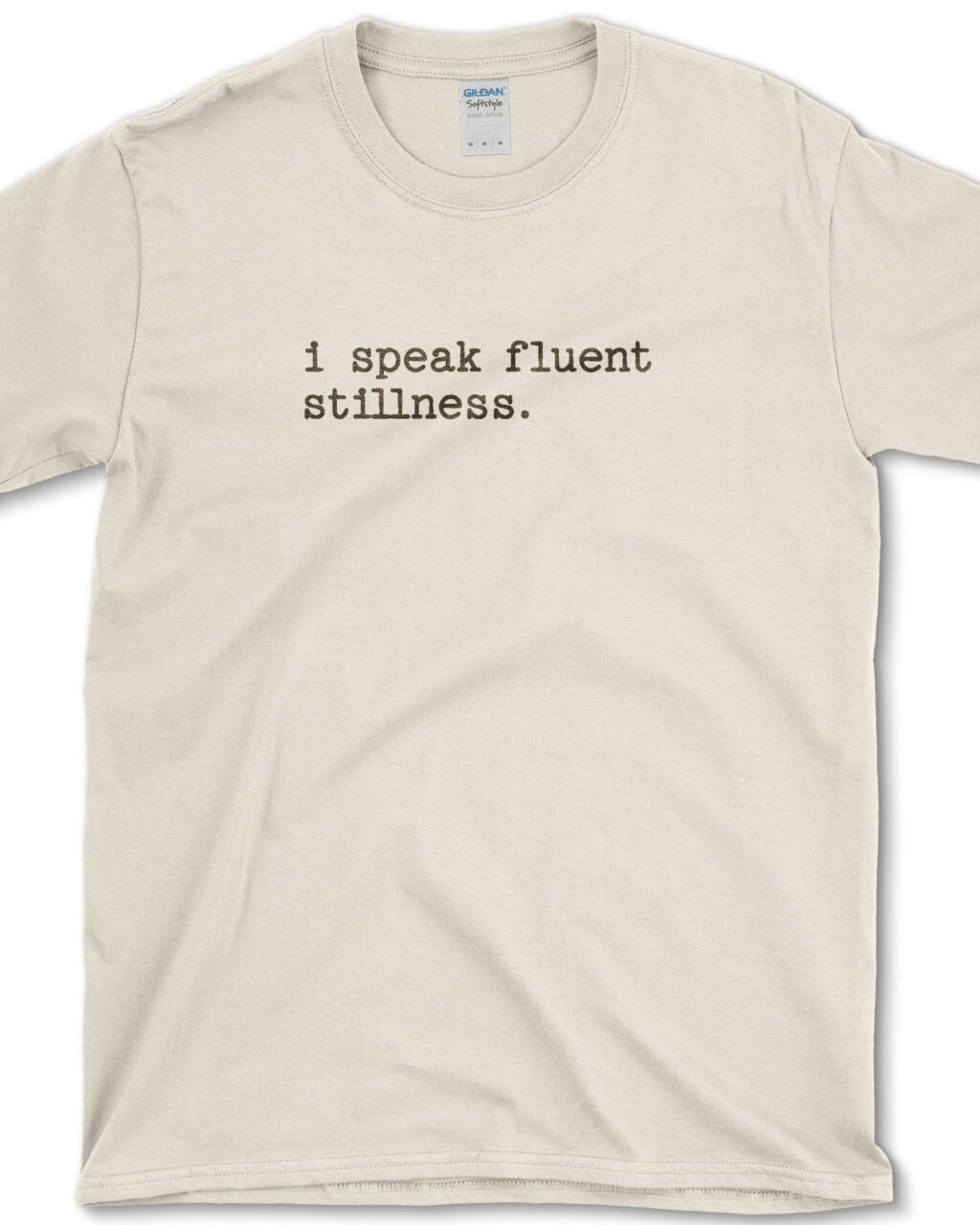 Alternative view of Speak Fluent Stillness T-Shirt