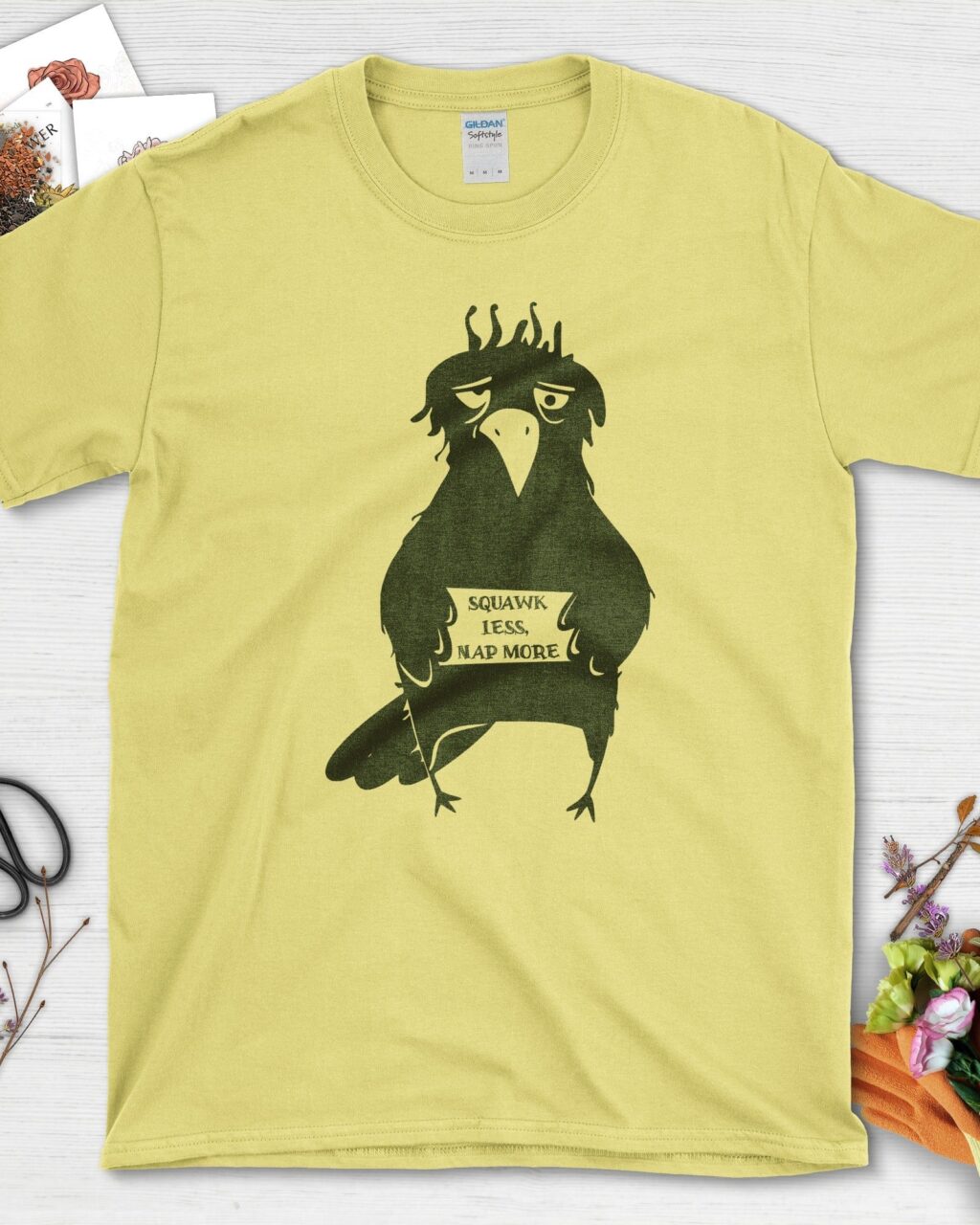 Alternative view of Squawk Less Nap More T-Shirt