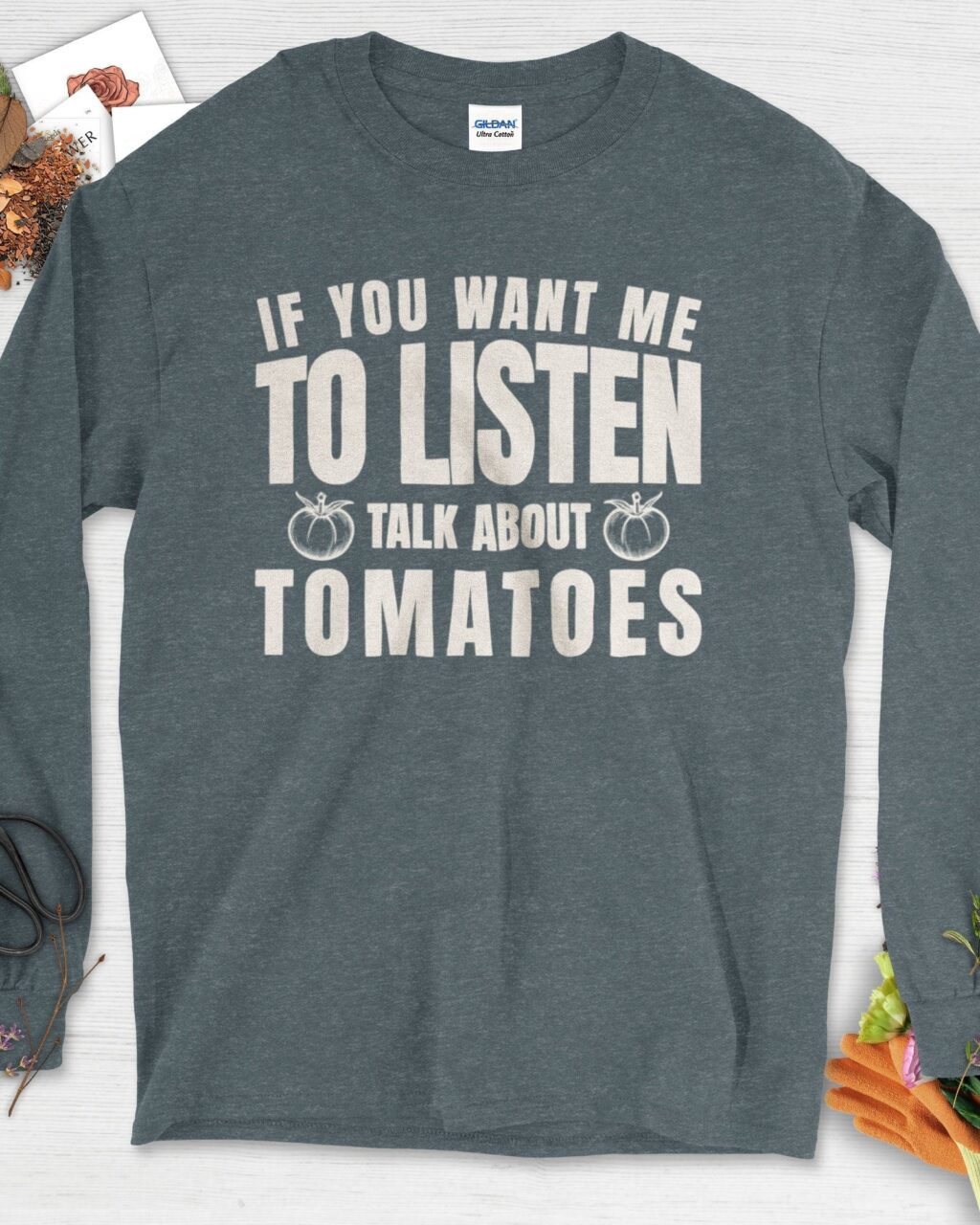 Alternative view of Talk About Tomatoes Long Sleeve