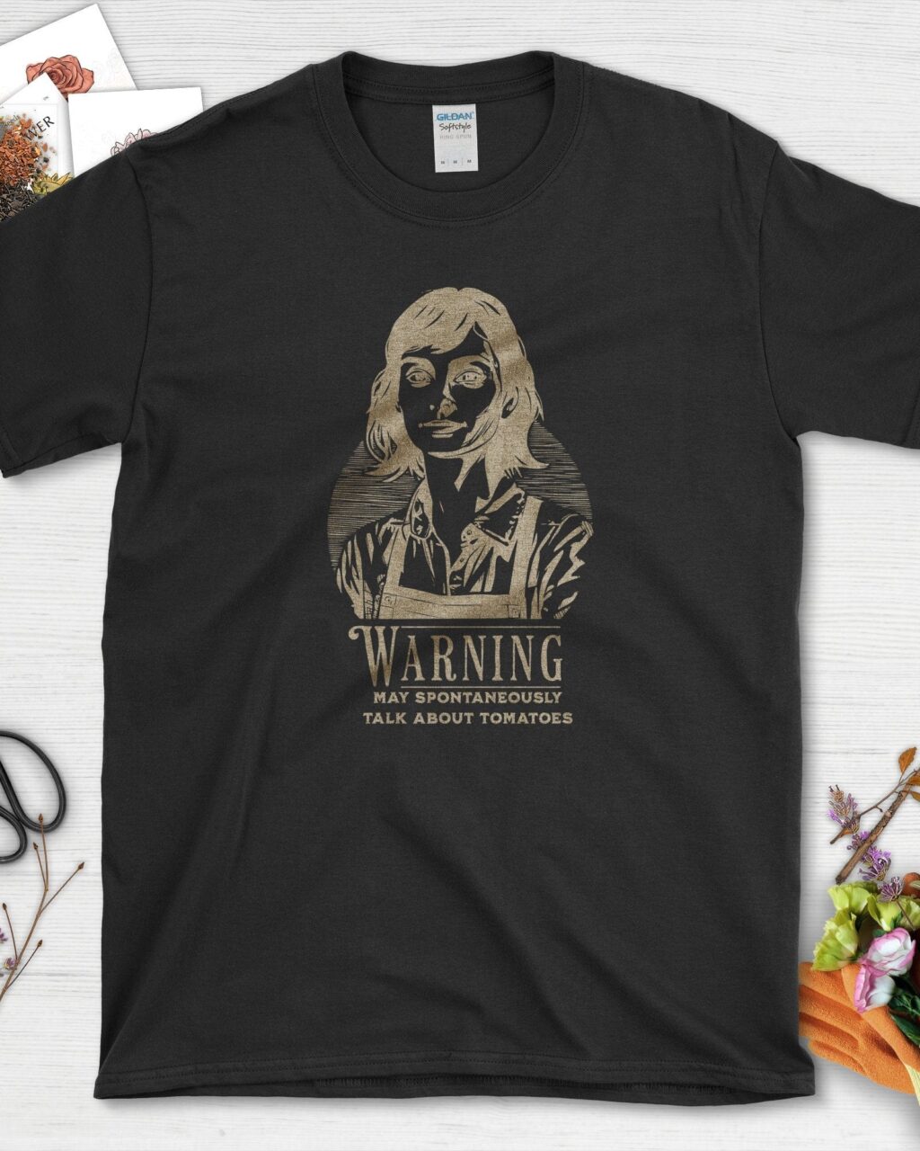 Alternative view of Talk About Tomatoes T-Shirt