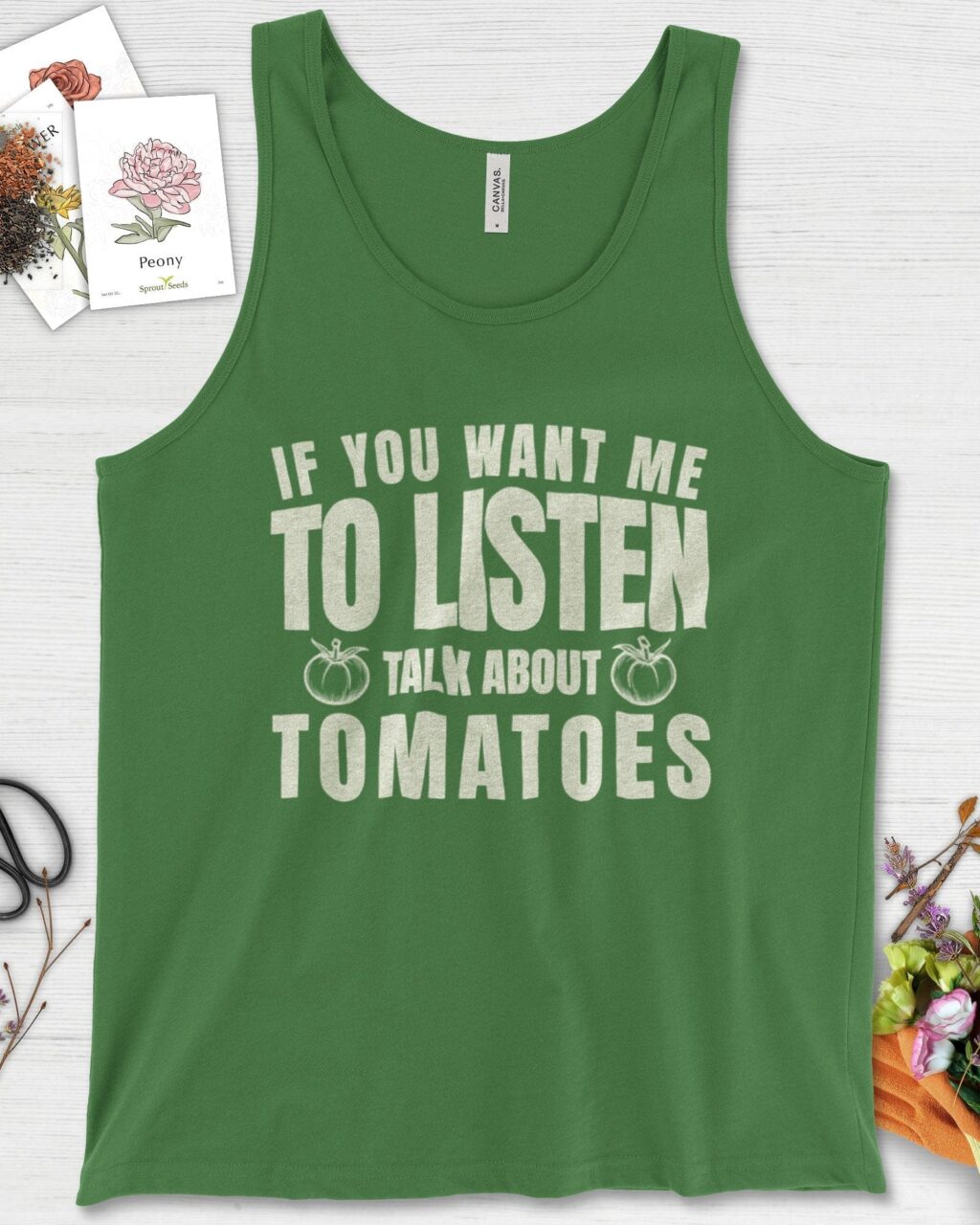 Talk About Tomatoes Tank Top