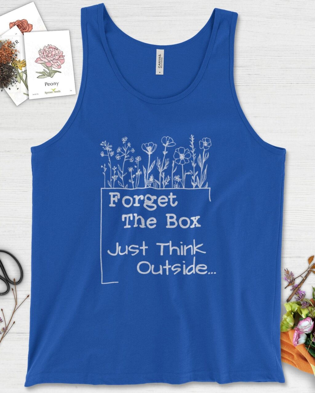 Think Outside the Box Tank Top