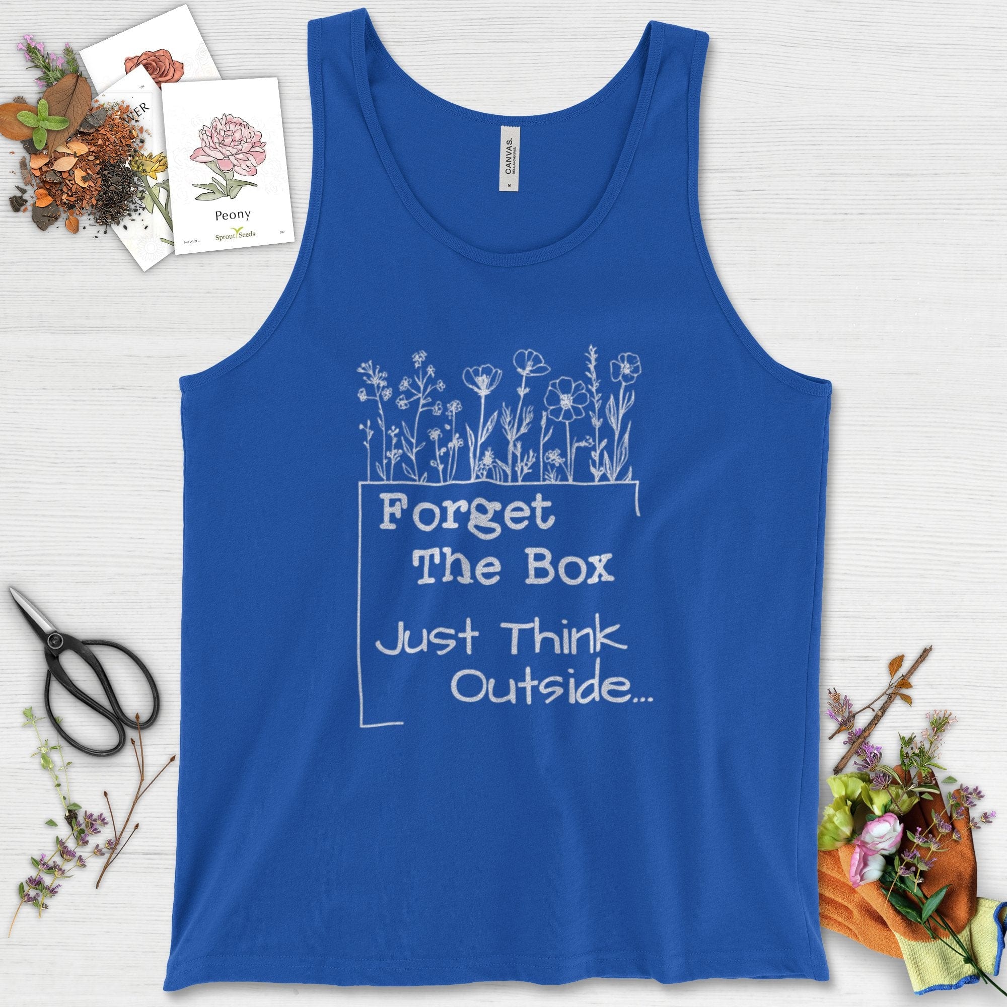 Think Outside the Box Tank Top