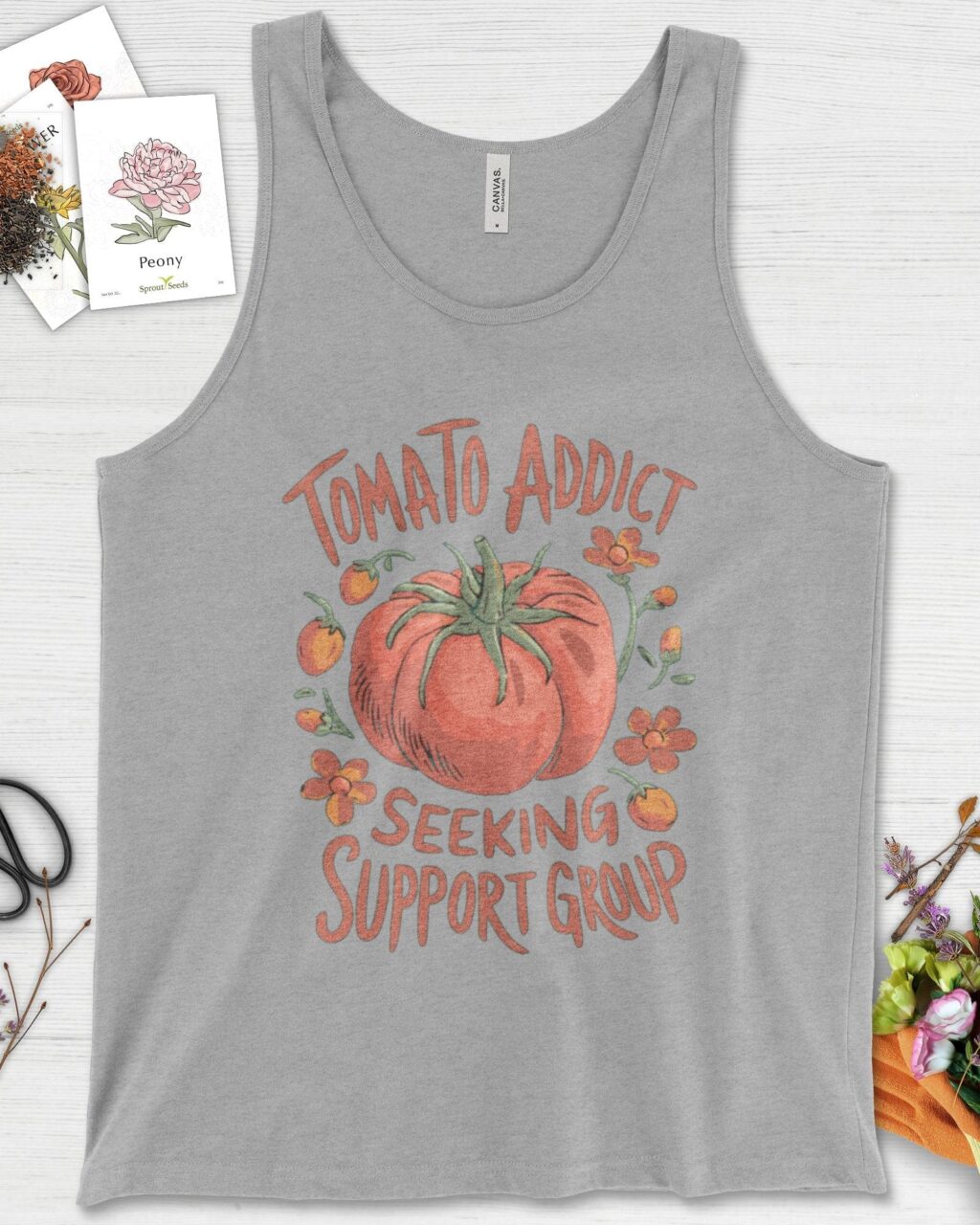 Tomato Addict Support Group Tank Top