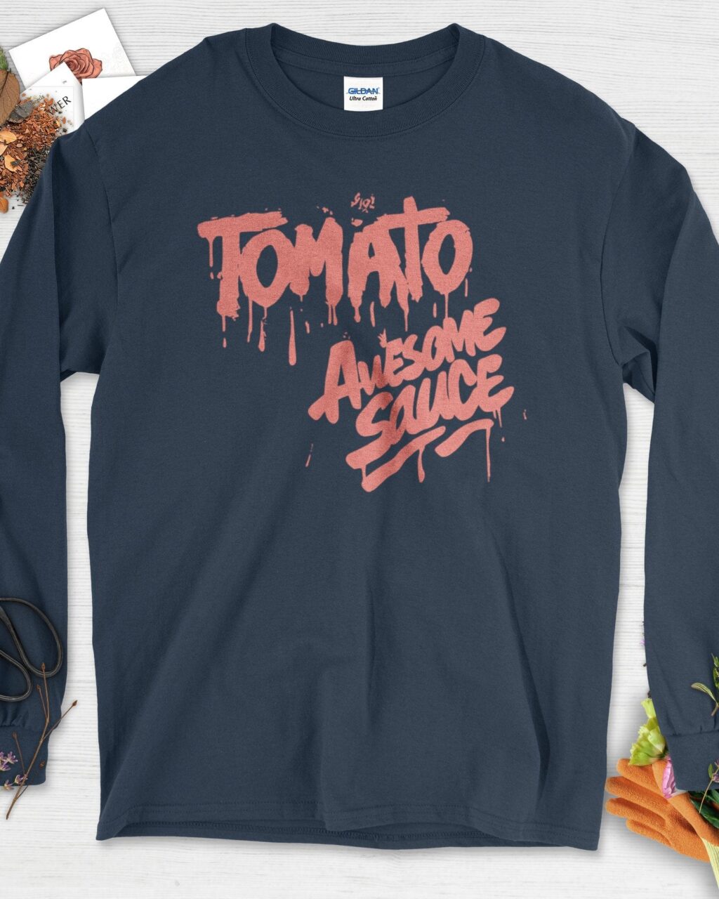 Tomato Awesome Sauce Long Sleeve