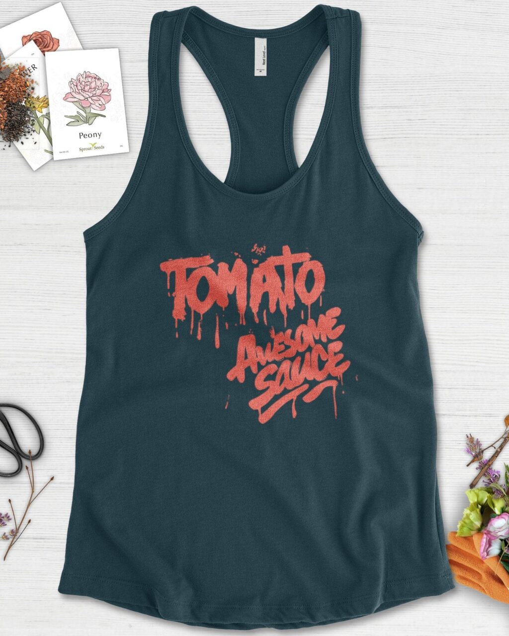 Tomato Awesome Sauce Racerback