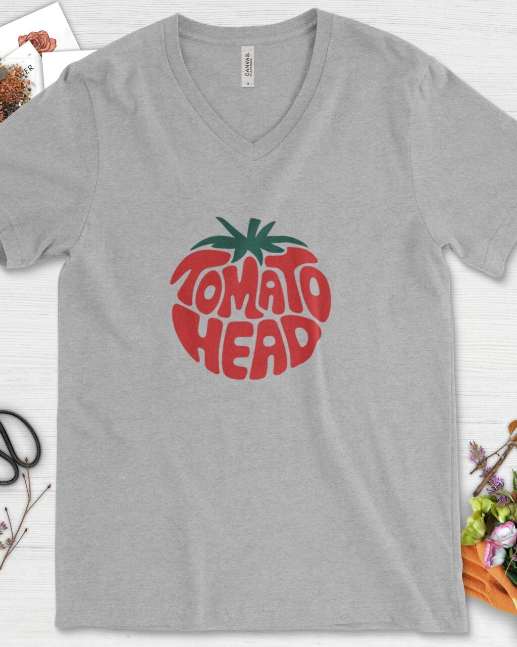 Alternative view of Tomato Head V-Neck