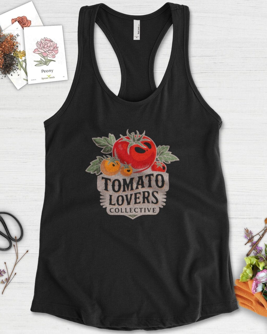 Alternative view of Tomato Lovers Collective Racerback