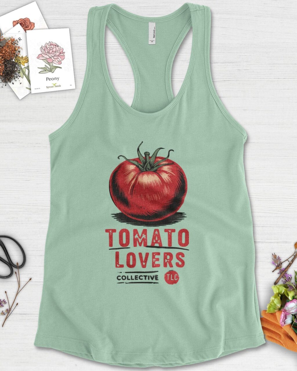 Alternative view of Tomato Lovers Collective TLC Racerback