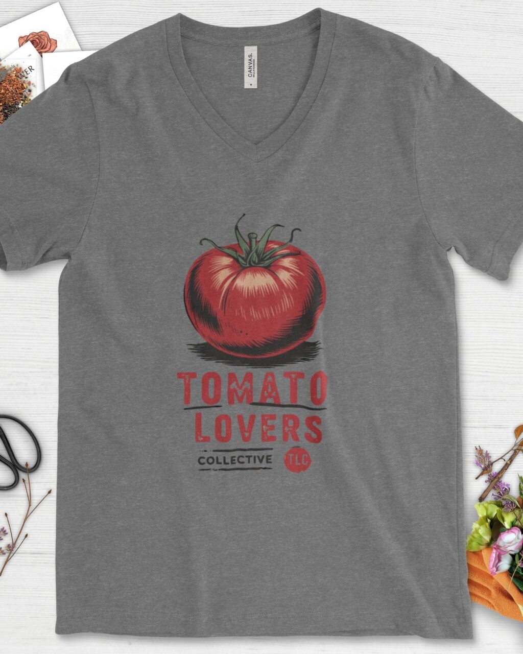 Tomato Lovers Collective TLC V-Neck