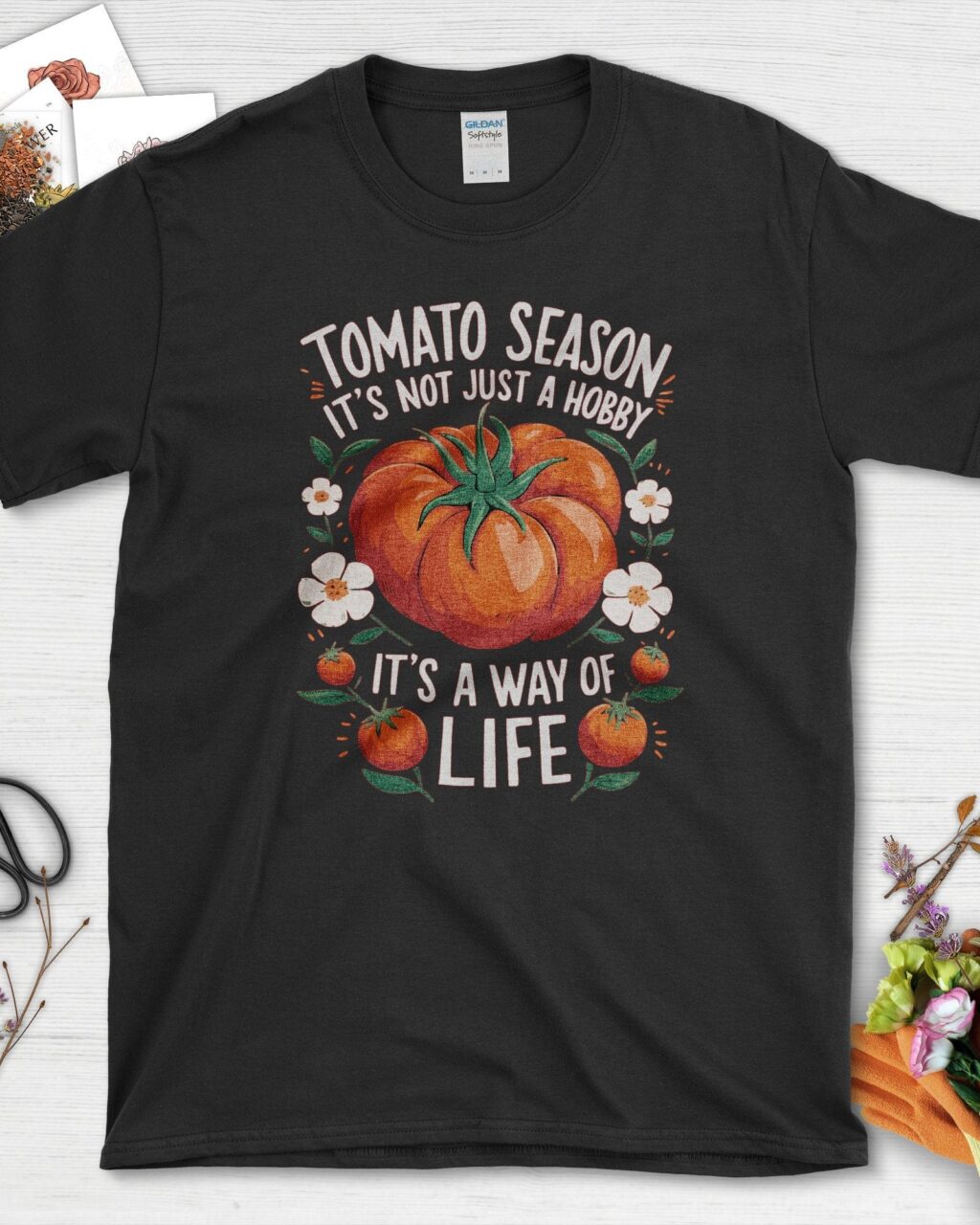 Alternative view of Tomato Season Way of Life T-Shirt