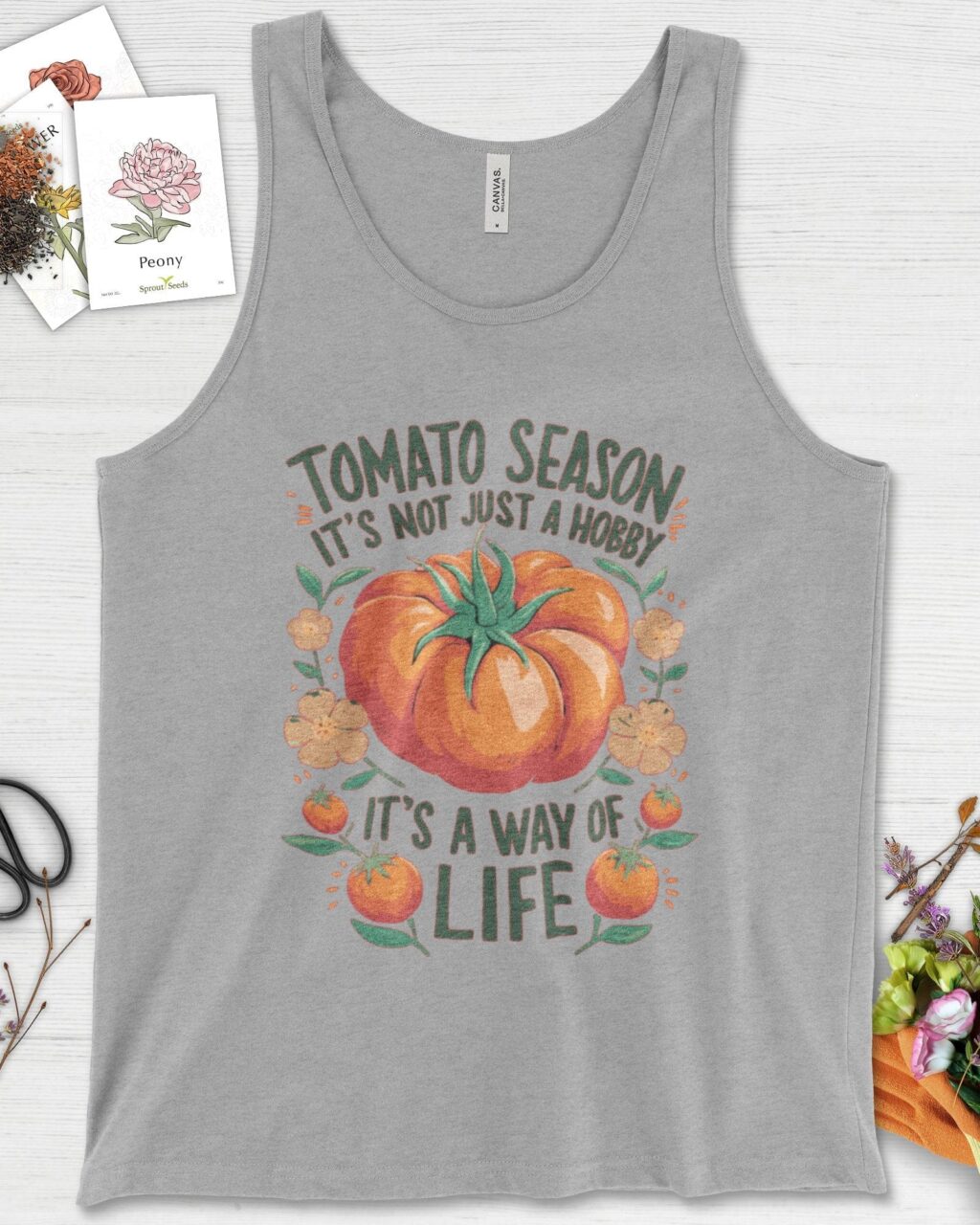 Tomato Season Way of Life Tank Top