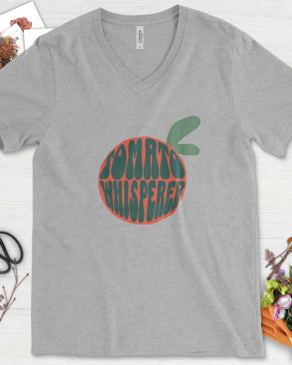 Tomato Whisperer V-Neck