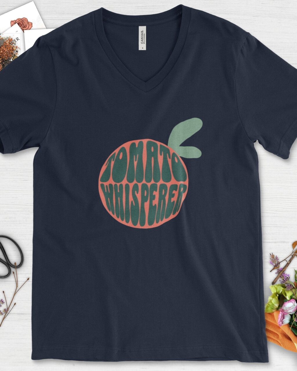 Alternative view of Tomato Whisperer V-Neck