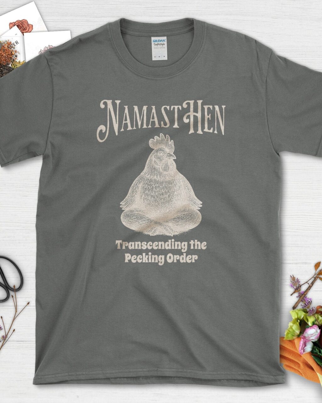 Alternative view of Transcending Pecking Order T-Shirt