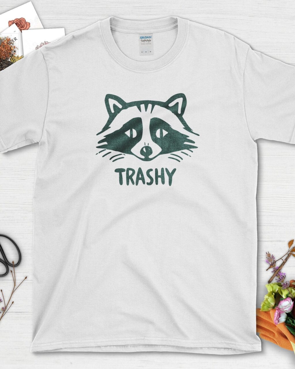 Alternative view of Trashy Raccoon T-Shirt