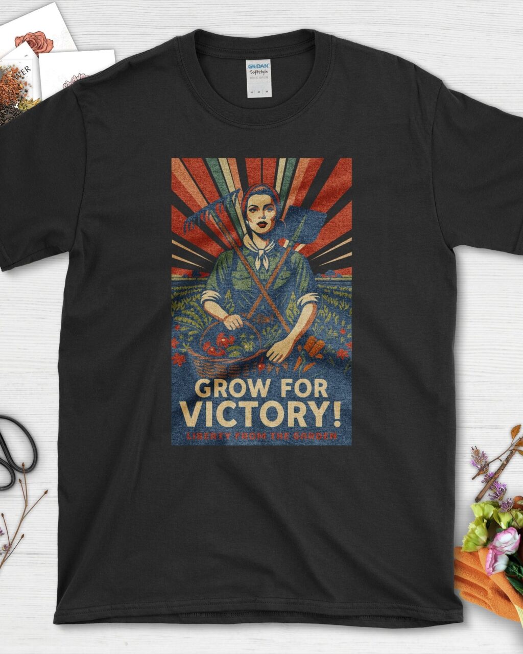 Alternative view of Victory Garden Freedom T-Shirt