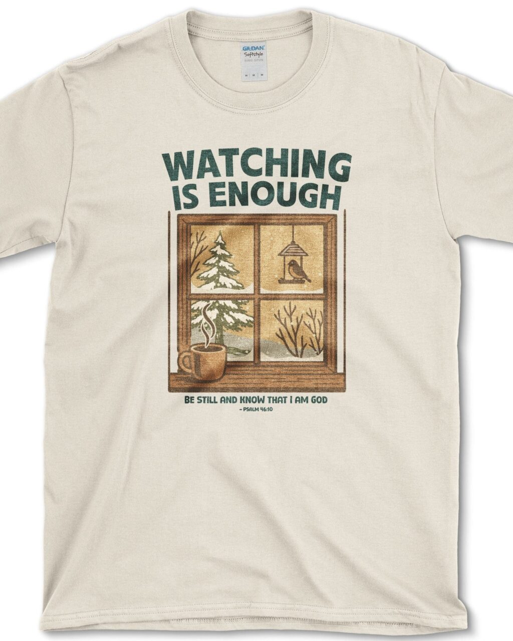 Alternative view of Watching Is Enough T-Shirt